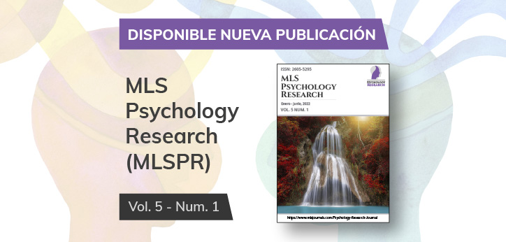 Le Dr Juan Luis Martín annonce la publication d’un nouveau numéro de la revue scientifique MLS Psychology Research