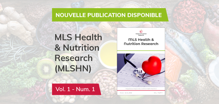 Premier numéro de la revue MLS Health and Nutrition Research, parrainée par UNEATLANTICO