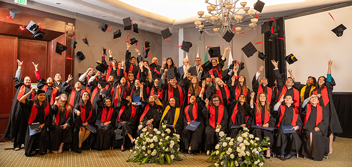 UNEATLANTICO trinque à la réussite de la cérémonie de remise des diplômes aux étudiants mexicains