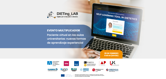 UNEATLANTICO organise un événement multiplicateur pour promouvoir les premiers résultats du projet E+DIETing_LAB