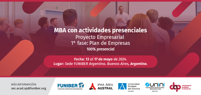 UNEATLANTICO et IPMA organisent une nouvelle réunion présentielle sur le MBA Business Plan à Buenos Aires