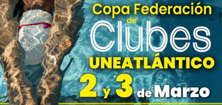 UNEATLANTICO finance la XIXème Coupe de la Fédération des Clubs, un événement qui réunira toute la natation cantabrique