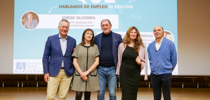 Jorge Oliveira, country manager de Solvay Espagne et Portugal, participe à la conférence sur l’employabilité « Et maintenant ? »