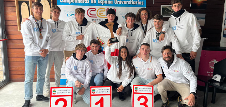 UNEATLANTICO se distingue par sa participation au championnat universitaire espagnol de surf