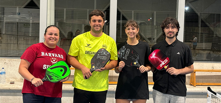 UNEATLANTICO Sports Service organise le premier tournoi de Pickleball avec l’Association Cantabrique