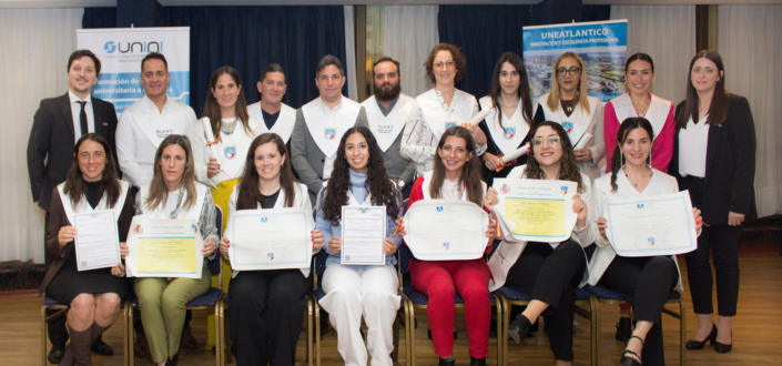 UNEATLANTICO célèbre la remise des diplômes aux étudiants boursiers en Argentine