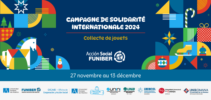 UNEATLANTICO et les universités du réseau FUNIBER organisent à nouveau une campagne de solidarité internationale