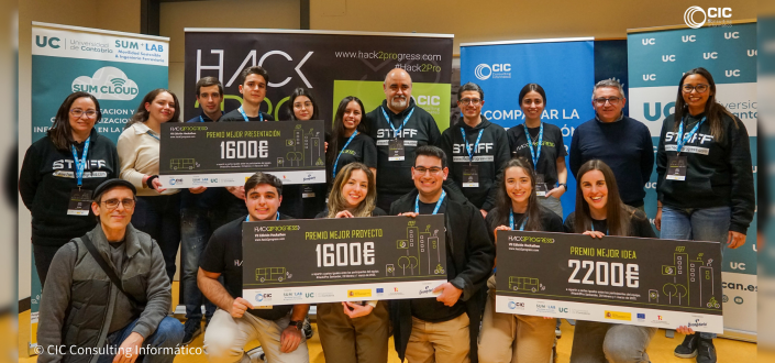 Les étudiants d’UNEATLANTICO triomphent à Hack2Progress, en remportant deux des trois catégories de la compétition