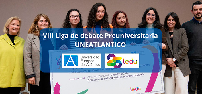 16 équipes de différents instituts et écoles de Cantabrie participent à la VIIIe édition de la Ligue de débat pré-universitaire d’UNEATLANTICO