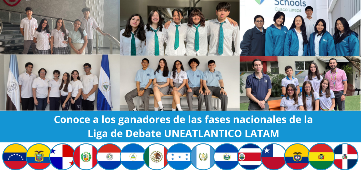 Rencontrez les représentants des pays participant à la VIe Ligue panaméricaine de débat pré-universitaire de l’UNEATLANTICO