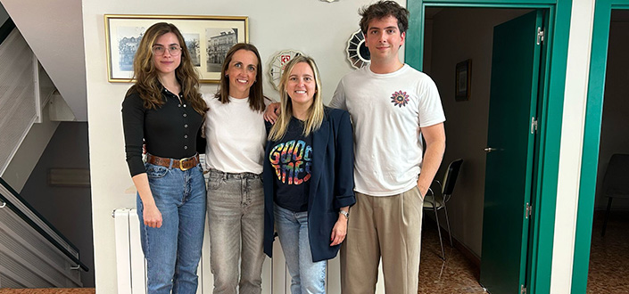 Des étudiants en psychologie visitent le centre éducatif Castroverde et dispensent des ateliers sur les techniques d’optimisation de l’apprentissage