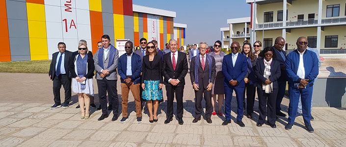 Large répercussion de la visite de l’ambassadeur de l’UE à l’université internationale de Cuanza, université sœur de l’UNEATLANTICO
