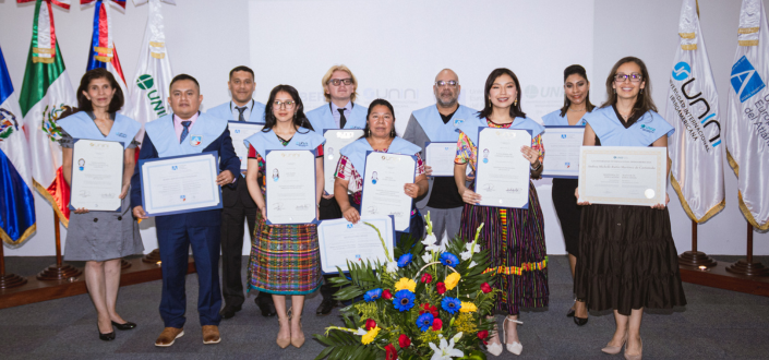UNEATLANTICO et FUNIBER organisent une cérémonie de remise des diplômes au Guatemala pour leurs boursiers