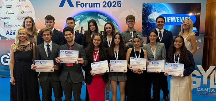 UNEATLANTICO assiste et collabore à la dixième édition de Global Youth Leadership Forum 2025