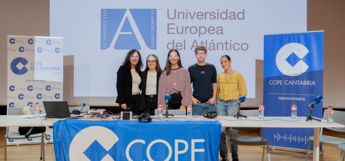 Cope diffuse son programme en direct depuis l’Université européenne de l’Atlantique