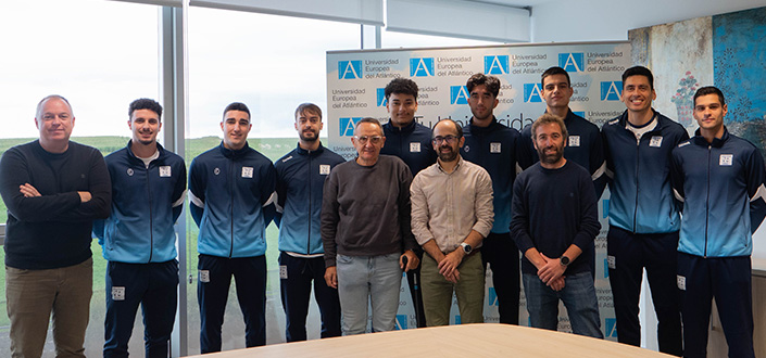 UNEATLANTICO et le C.D. Voleibol Textil Santanderina renouvellent leur accord de collaboration
