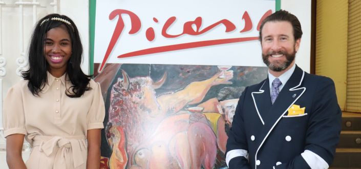 L’œuvre culturelle de UNEATLANTICO et FUNIBER inaugure l’exposition « El entierro del conde de Orgaz », de Picasso en Cabo Verde