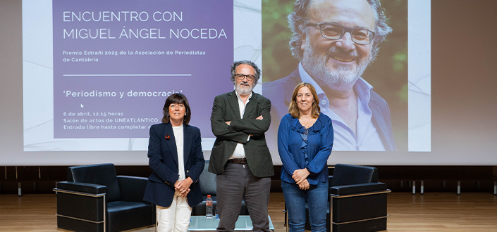 L&rsquo;UNEATLANTICO organise une conférence sur le journalisme et la démocratie avec Miguel Ángel Noceda