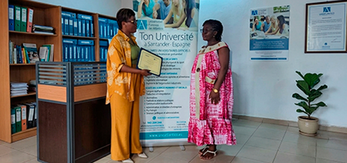 Une médecin camerounaise bénéficie d&rsquo;une bourse pour suivre un cursus de troisième cycle en ligne à l&rsquo;UNEATLANTICO dans le cadre du programme «Learn África»